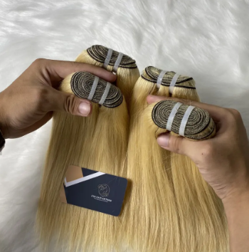 Weft Hair Bundle Raw Natural Straight Vietnamese Beauty Service Human Hair Extension Customized Packaging Vietnam Manufacturer 1