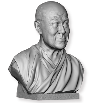 Best Price Portrait Sculpture Buddha Statue Garden White Marble Religious Figurines Packed Styrofoam Box Vietnam Manufacturer 1