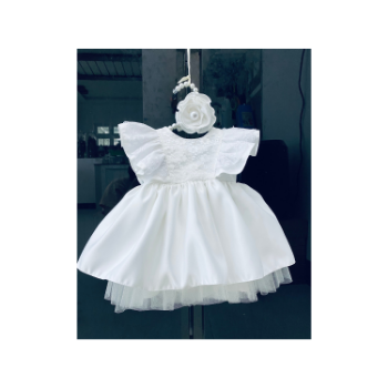 Elegant Newborn Dress Good Choice New Design Using For Baby Girl Pack In Plastic Bag Made In Vietnam Manufacturer 8