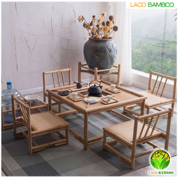 Bamboo Garden Sofa Sets All Size Eco-Friendly Furniture For Home Decor And Restaurant Custom with Top Wholesale 4