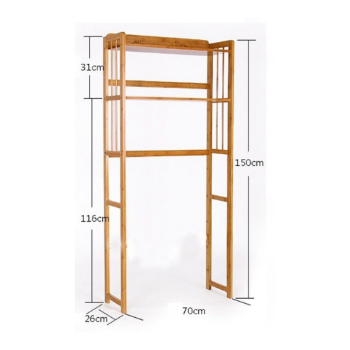 Good Quality Wooden Shelf Natural Wood Customized Size Acmex Packed In Wooden Frame Vietnam Factory 1