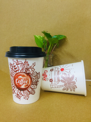 Paper Cups With Printed (16 OZ - 480 Ml) Paper Cups Recyclable Customized Packing Size & Logo In Carton Vietnam Manufacturer  4