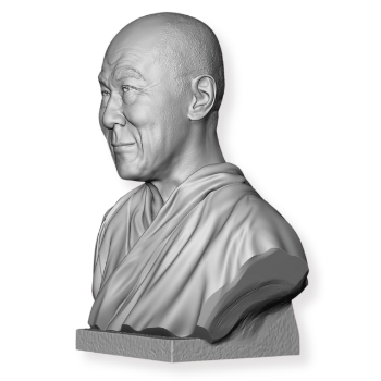 Best Price Portrait Sculpture Buddha Statue Garden White Marble Religious Figurines Packed Styrofoam Box Vietnam Manufacturer 4