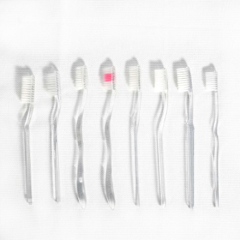 OEM ODM PS Toothbrush For Hotel From Vietnam Manufacturer Soft Toothbrush For Adult Travel Kit Toothbrush Three Sided Finger Refillable 4