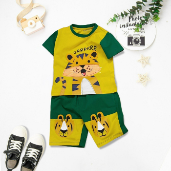 Baby Clothing Sets Boy Competitive Price Anti-Wrinkle Kids Clothes Fashion Each One In Opp Bag Made In Vietnam Manufacturer