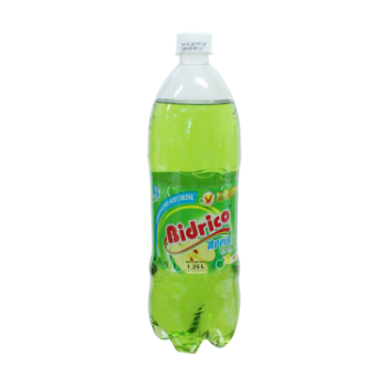 Fast Delivery Carbonated Soft Drink Apple Flavour 1.25L Bidrico Brand Iso Halal Haccp Beverage Packed In Bottle 7