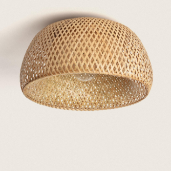 Bamboo Ceiling Light, Lamps made from handmade materials, home decoration accessories, wholesale.