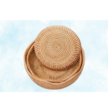 Bamboo Homewares Eco - Friendly Natural Bamboo Basket Storage Bamboo Products Customized Logo From Vietnam Manufacturer 1