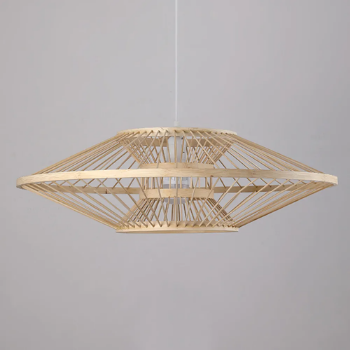 Bamboo Lantern Pendant Light, Lamps made from handmade materials, home decoration accessories, wholesale.