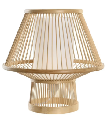 Bamboo Table Lamp Natural Handmade, Lamps made from handmade materials, home decoration accessories, wholesale.