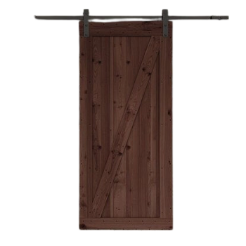 Barn Door Modern With Rail Hardware Soft Wood Wholesale Outdoor Furniture Barn Doors Sliding High Quality Made In Vietnam 6