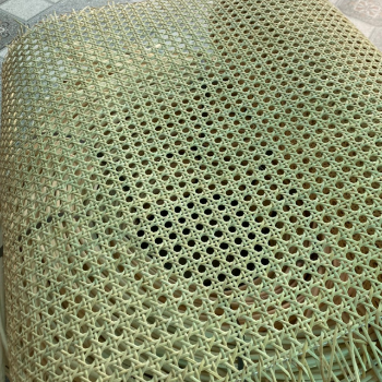 Wholesale Oval Mesh Rattan Cane Webbing Natural Color Used For Living Room Furniture And Handicrafts Customized Packing 3