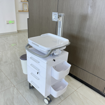 Factory Price Hospital Computer Search RV Nurse Record Trolley Hospital Medical Special All-in-one Computer Mobile RV 6