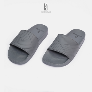 Men's Leather Slides Customized Service Waterproof Sandals B21 Shoe Maker Wholesale Men Beach Shoes From Vietnam Manufacturer 6