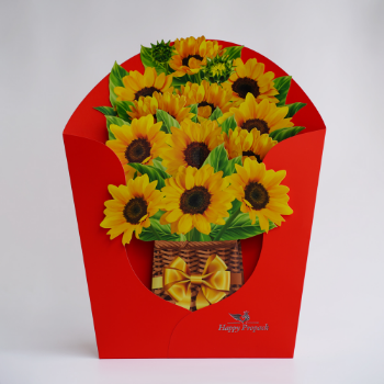 Sunflower Bouquet Custom Offset Printing Best Choice Luxury Item High Quality Customized From Vietnam