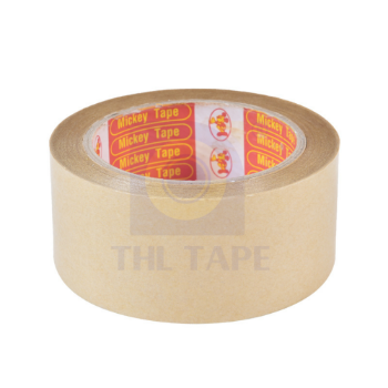 Eco-friendly Gummed Packaging water activated Kraft Paper Tape Adhesive Tape Use for Packing Cartons Made In Vietnam 7