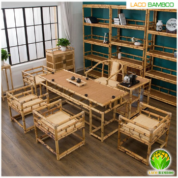 Bamboo Garden Sofa Sets All Size Eco-Friendly Furniture For Home Decor And Restaurant Custom with Top Wholesale 3