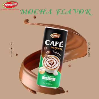 Chocolate Flavors Soft Drink Milk Coffee Mocha Flavor Beverage Soft Drinks Wholesale Prices Instant Coffee Drink Vietnam 6