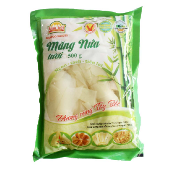 VN Pre-cooked Fresh Nua Bamboo shoots 500g (No additives) 1