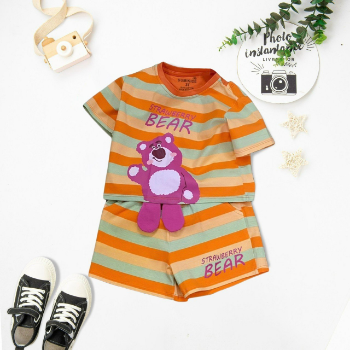 Girls Clothing Set Factory Price Washable Kids Clothes Long Sleeves New Design Each One In OPP Bag From Vietnam Manufacturer