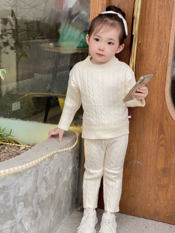 Kids Designers Clothes Fast Delivery Natural Woolen Set New Arrival Each One In Opp Bag From Vietnam Manufacturer 1