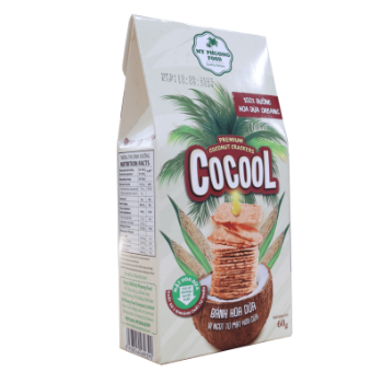 COCOOL Coconut Nectar Cracker 60g (No use refined sugar) 4