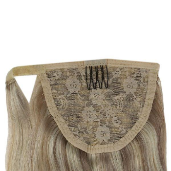 Very Thick Ponytail Human Hair Environmental Friendly Hand Tied Ponytail Naturel Avec Poches Custom Packaging Made In Vietnam 9