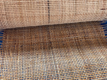 Factory Price Square Mesh Rattan Cane Webbing Roll Waterproof Used For Living Room Furniture And Handicrafts Customized Packing