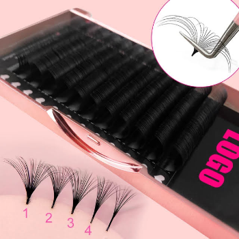 Classic Eyelash Premade Fan Eyelash Extension Cheap Price Mink Fur Beauty Packaging Tray Vietnam Manufacturer 1