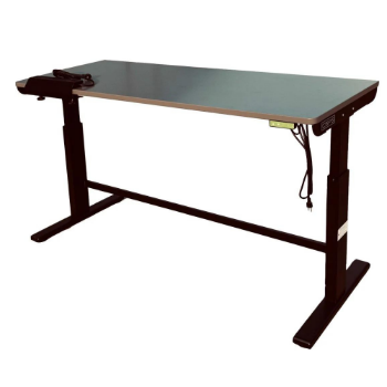 Wholesale Adjustable Height Workbench Lifting Desk Industry Bearing Good Workshop Sit Stand Table Powder Coated Steel From Vietnam Lead-Free 2