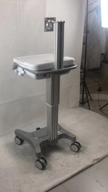 Mobile Information Inspection Vehicle New Medical Integrated Computer Laptop Trolley Height Adjustable Hospital 6