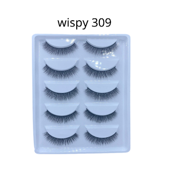 Wispy 7D 309 310 311 High Quality Professional Pre Made Fan Eyelashes From Vietnam Best Supplier  1