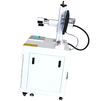 Best Quality Portable 30W Fiber Laser Engraving Machine Deep Marking Raycus Source High Speed  Programmable Air Cooled 4