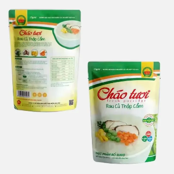 Best Supplier's Mixed Vegetables Fresh Baby Porridge Vietnam Ready Eat Packaged Bag Rice Primary Ingredient No Preservatives