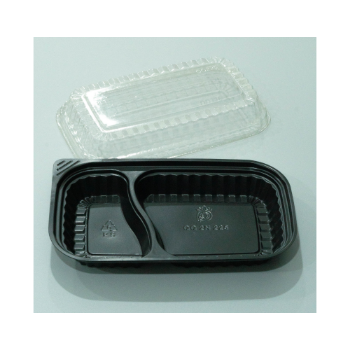 Fast Delivery Plastic Food Packaging Plastic Boxes 1 2 3 Compartments Takeaway Lunch Containers HIPS Plastic Tray 4