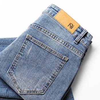 Jeans Men High Quality Breathable Oem Service 2% Spandex + 98% Cotton Button Fly Cargo Pants Men Vietnam Manufacturer 5