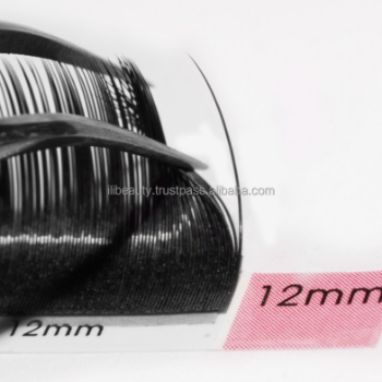 Fast Delivery Pre-made Mixed Wispy 5D 7D 9D mix 3 lengths 8-16mm Label Private Custom Packaging Black matte 1