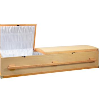 Biodegradable Caskets And Coffins Funeral Modern Casket Wooden Coffin For Adult Customized Service Eco-friendly Made In Vietnam 3