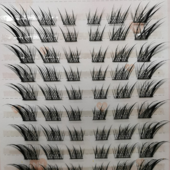 Eyelash extension High Quality PBT Fiber DIY Individual Lash Cluster Extension Brand Custom Wholesale In Vietnam Factory 5