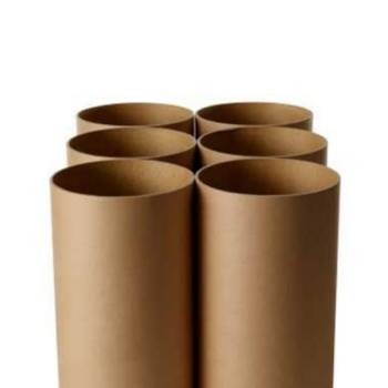 Brown Kraft Paper Tube Packaging Textile Roll Core Cardboard Paper Core for Toilet Paper Tape Cloth Roll 1