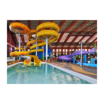 Pool Water Slide Cheap Price Alkali Free Glass Fiber Using For Water Park ISO Packing In Carton From Vietnam Manufacturer 5