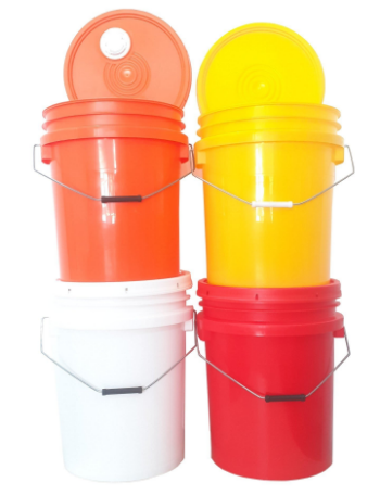 Plastic Pail Packing Fast ODM Round Shape Delivery Durable Package Made In Vietnam Manufacturer 3