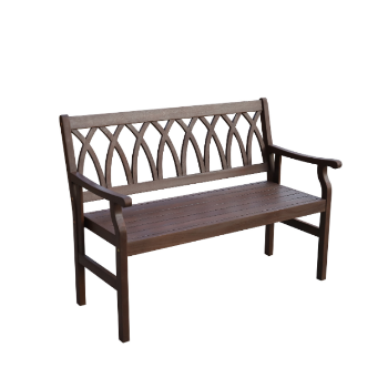 Cris Cross Garden Bench Outdoor Furniture Patio Wooden Bench Modern Style Factory Price Outdoor Chairs Vietnam Manufacturer 2