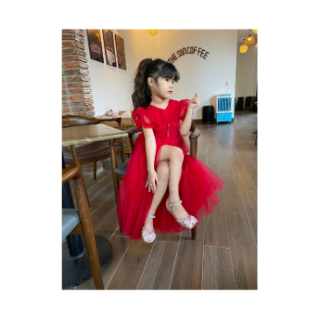 Fast Delivery Mixed Luxury Girls Party Dresses Princess Children Reasonable Price Fashionable Using For Baby Girl Pack In Plastic Bag  4