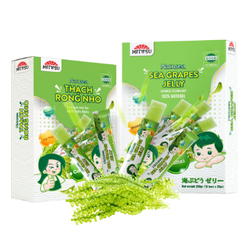 Sea Grapes Jelly Fiber Supplement Fiber Supplement Nutritious Mitasu Jsc Customized Packaging Vietnam Manufacturer 5