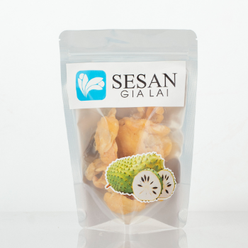 Dried Annona Natural Made From Fresh Annona Dried Fruits Viet Nam Crispy Fruit Dried No Preservatives & Organic OEM Sweet 2