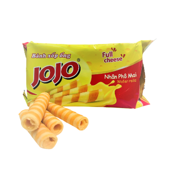 Biscuits JOJO Brand Wafer Roll Making Machine Cheese Competitive Price Customized Packaging Ready To Export Made In Vietnam 3