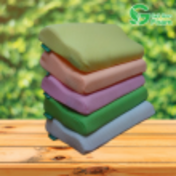 Rubber Rubber Pillow 30*50cm Plain Color Saigon Foam 4