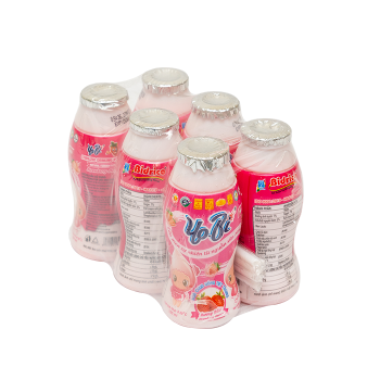 New Quality Sterilized Drinking Yoghurt Strawberry Flavour Yobi Brand Iso Halal Haccp Nutritious Products Packed In Bottle 5