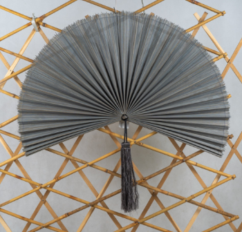 Wall Decor Bamboo Fan OEM Service Eco-Friendly Item Home Restaurant Decor Custom Packing Asia Manufacturer 7